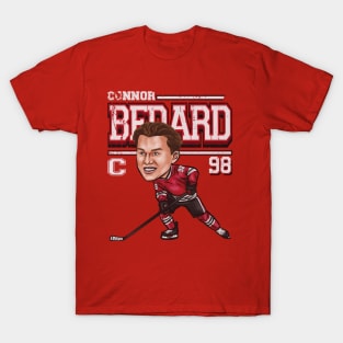 Connor Bedard Chicago Cartoon T-Shirt